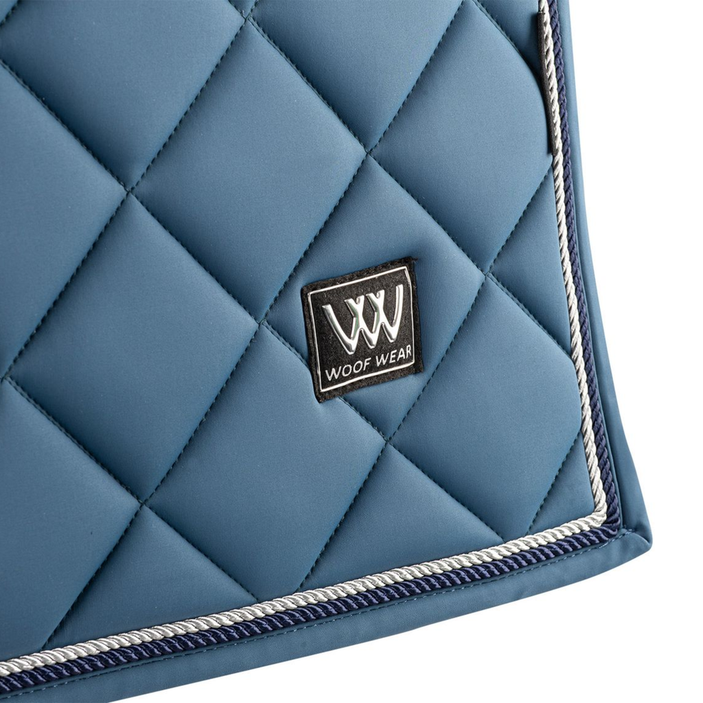 Woof Wear Vision Aura Dressage Saddle Pad - Petrol Blue