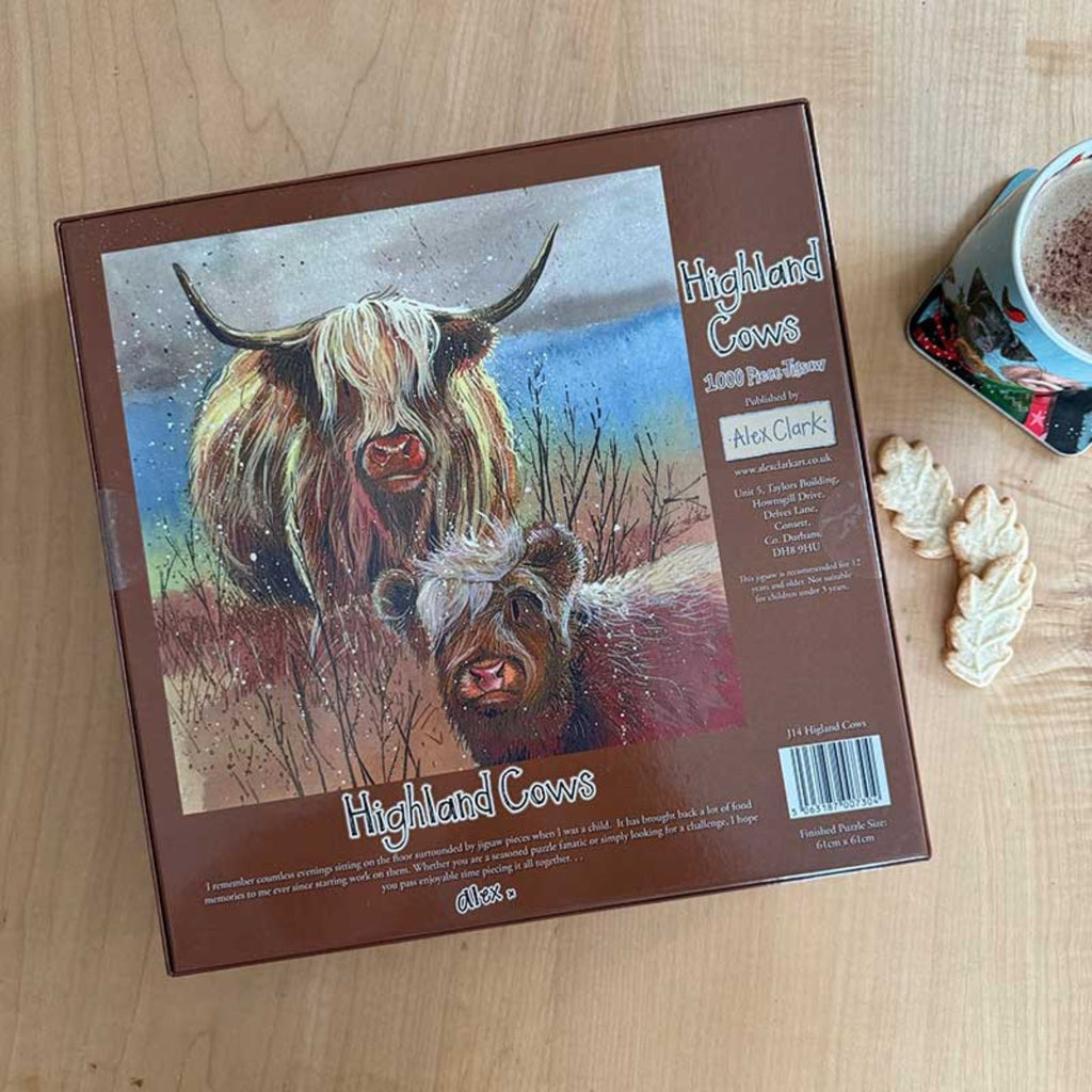 Alex Clark Highland Cow Jigsaw