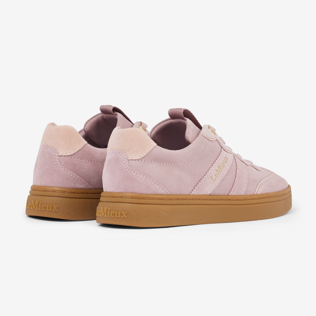 LeMieux Stockbridge Suede Trainer - Wild Rose