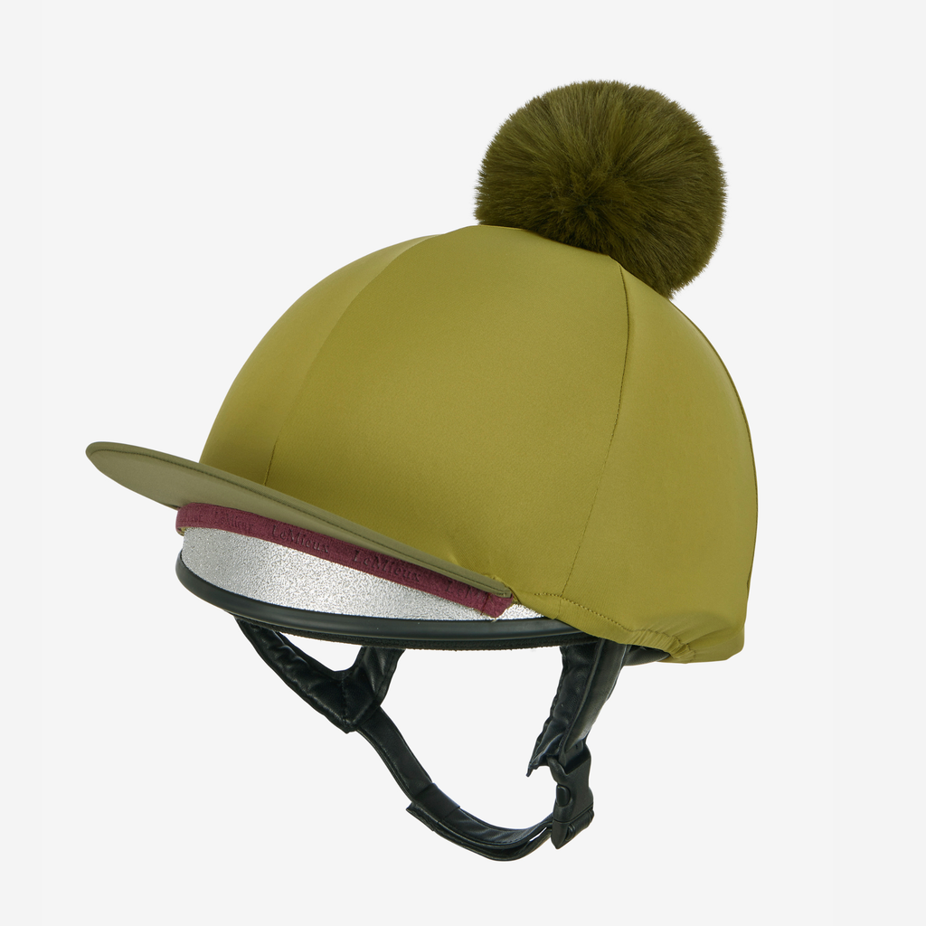 LeMieux Classique Pom Hat Silk - Gooseberry