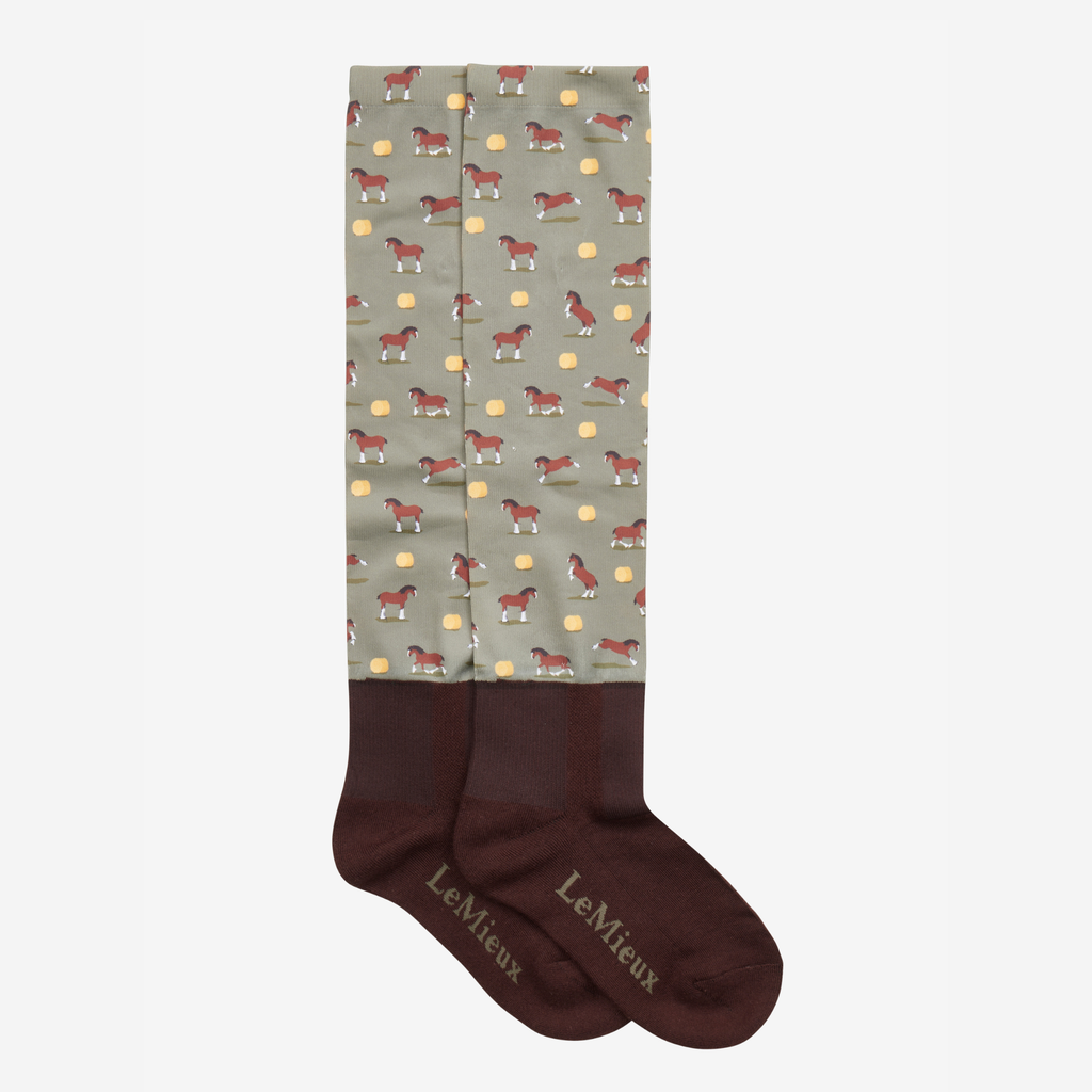 LeMieux Footsie Socks - Clydesdale/Willow