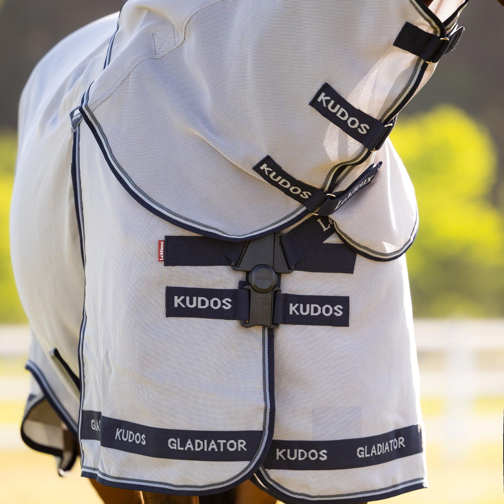LeMieux Kudos Gladiator Fly Rug - Grey