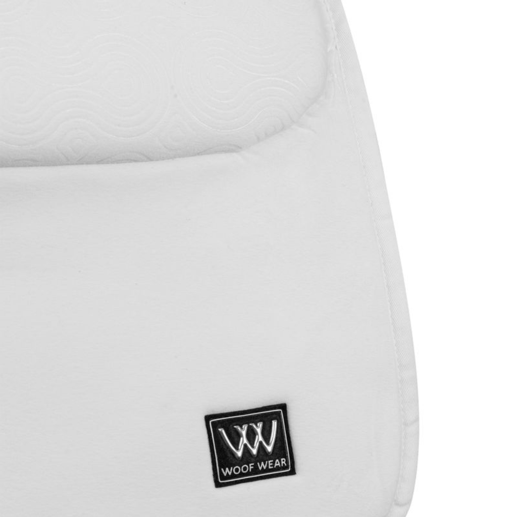 Woof Wear Elite Comfort Plus Close Contact Saddle Pad - White