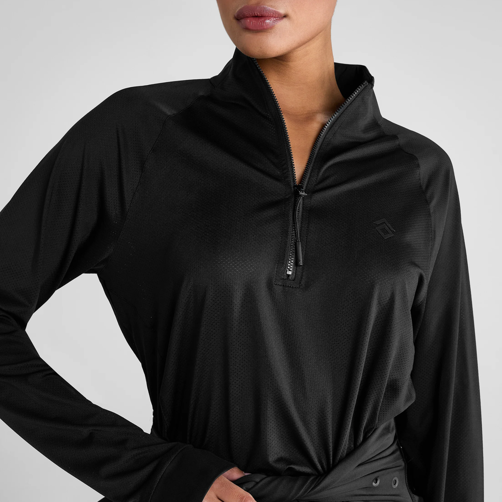 Aztec Diamond Long Sleeve Ventilated Shirt - Fern