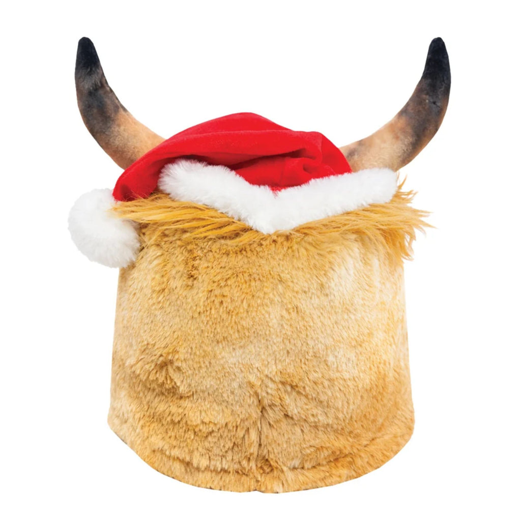 Equetech Holly Highland Cow Hat Silk