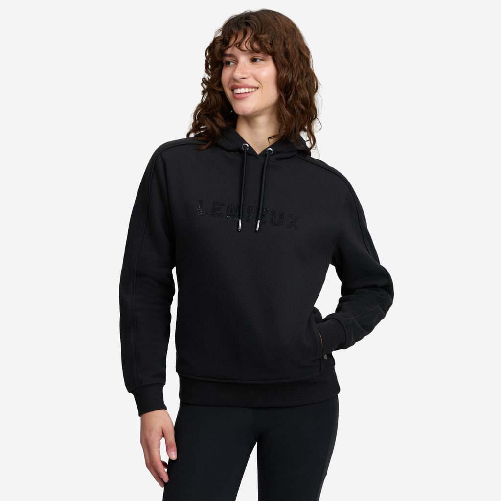 LeMieux Ladies Eden Sparkle Hoodie - Black
