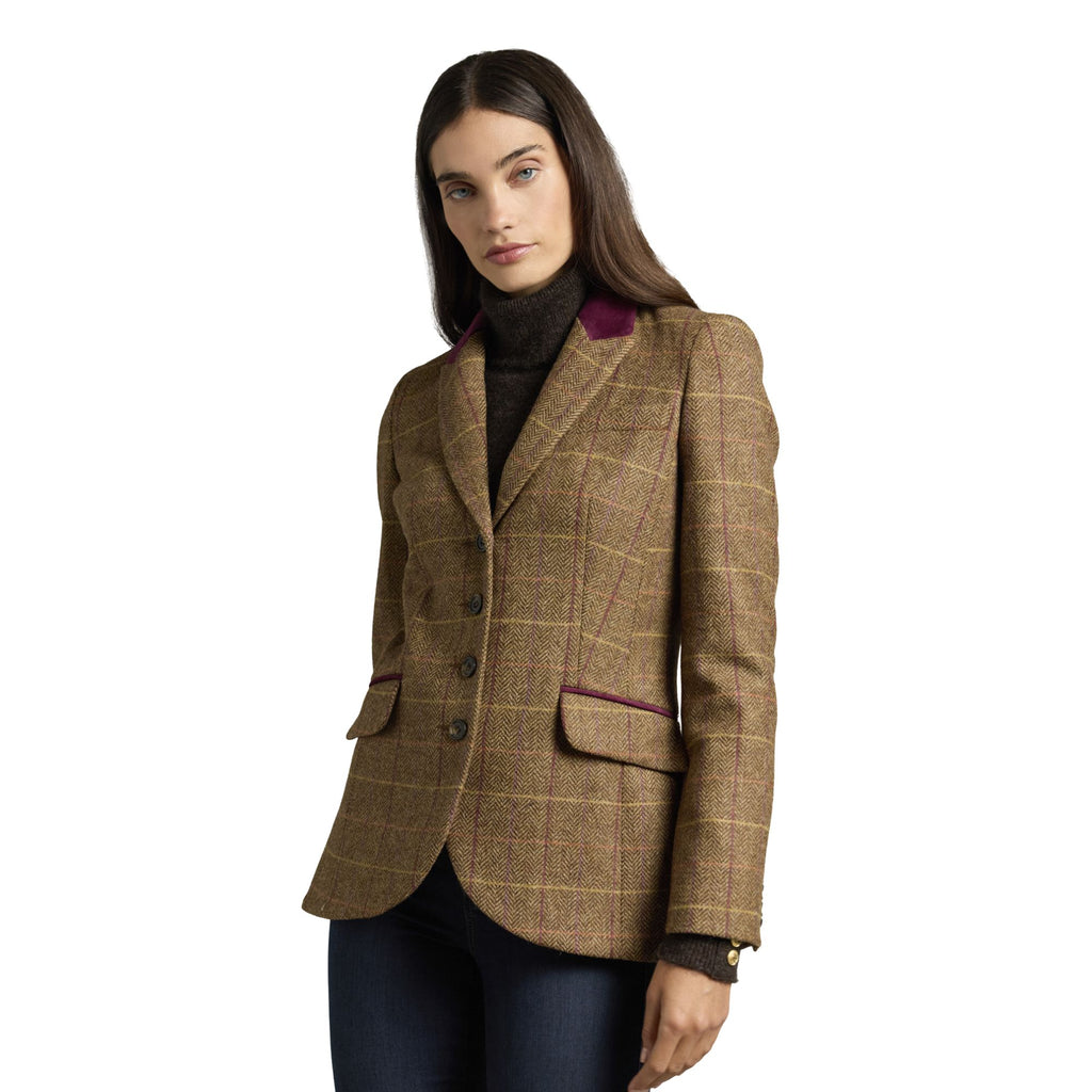 Holland Cooper Ladies Hacking Jacket - Buckingham Tweed