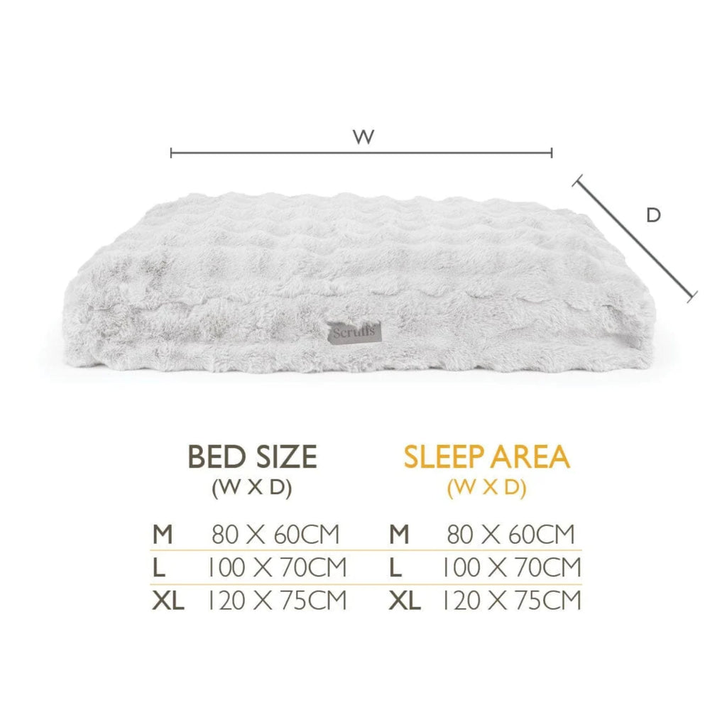 Scruffs Festive Fur Mattress - Cream