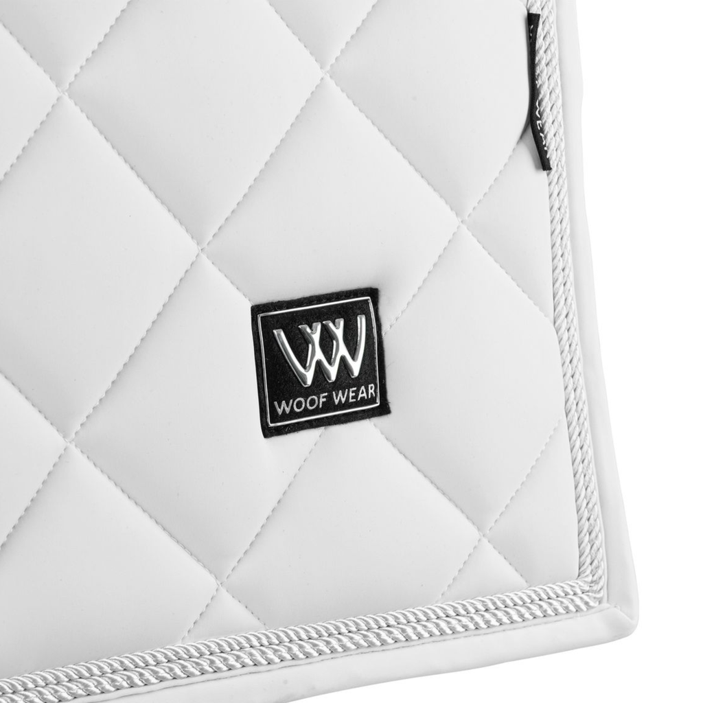 Woof Wear Vision Aura Dressage Saddle Pad - White
