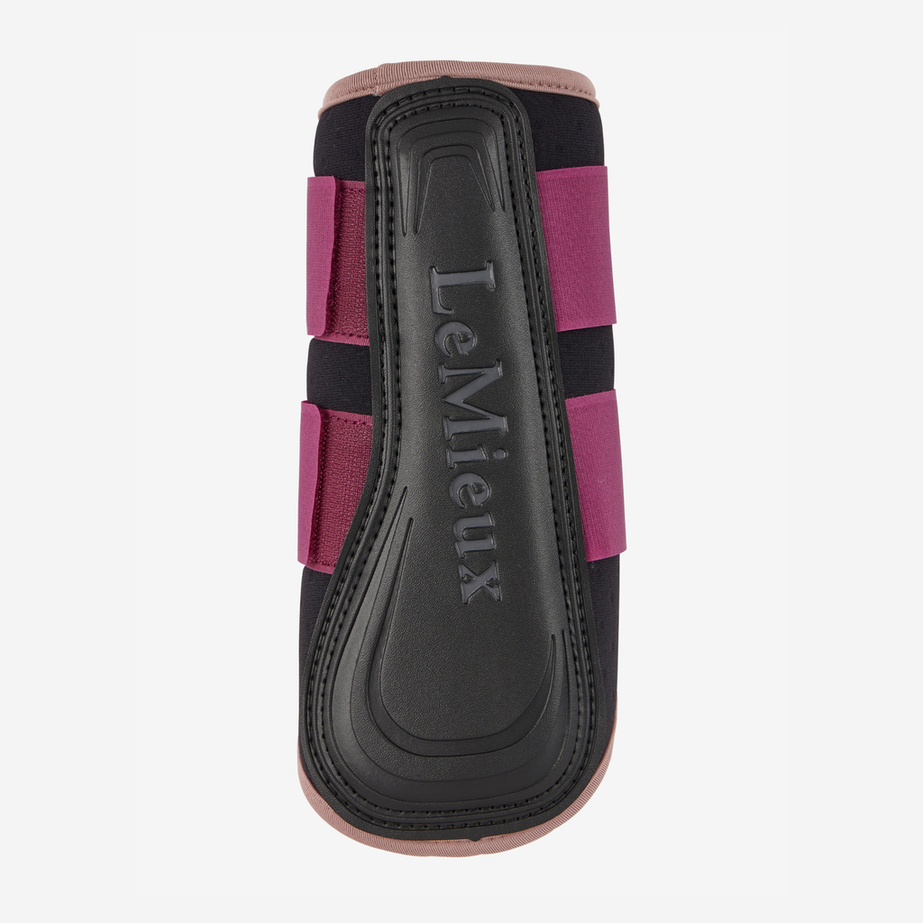 LeMieux Air-Tek Grafter Brushing Boots - Blackberry