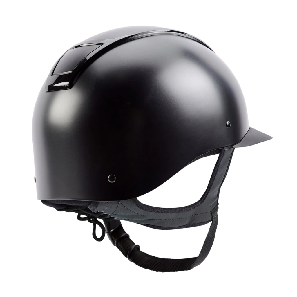 Champion Insight Oval Peaked Helmet - Matt Black