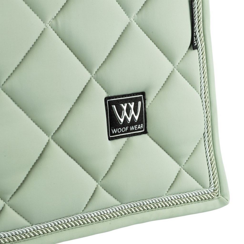Woof Wear Vision Aura Dressage Saddle Pad - Sage Green