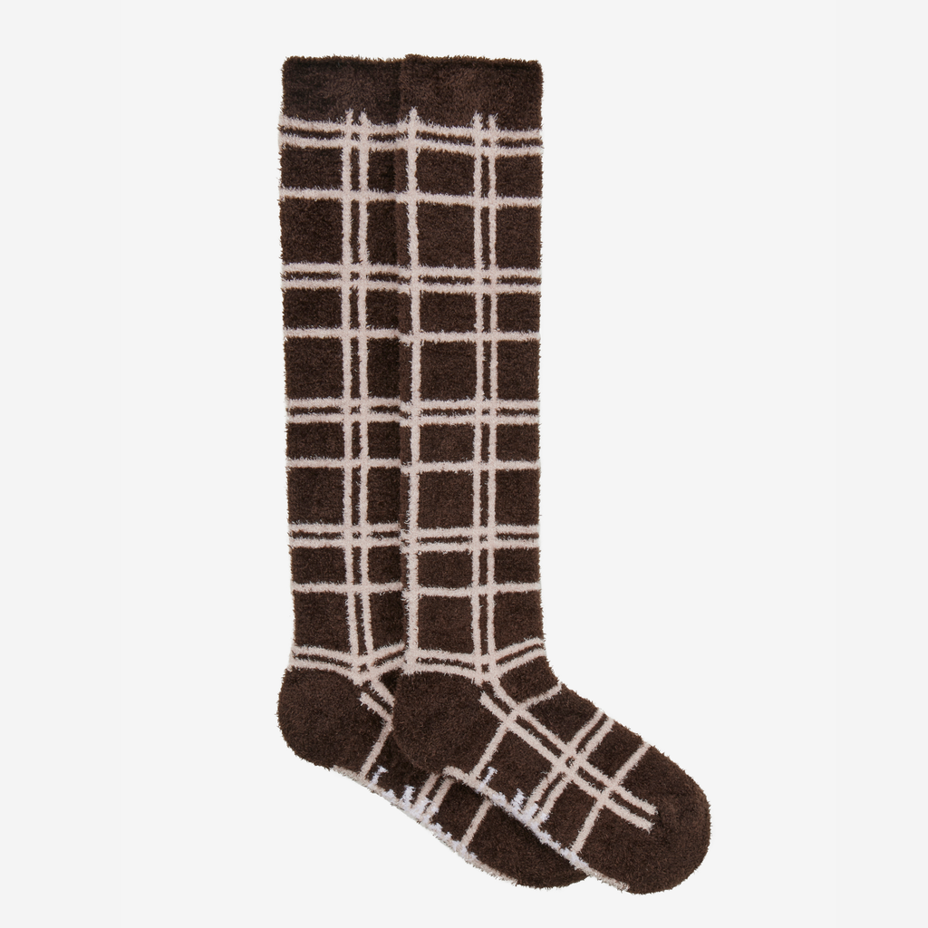 LeMieux Heritage Check Fluffies - Cocoa