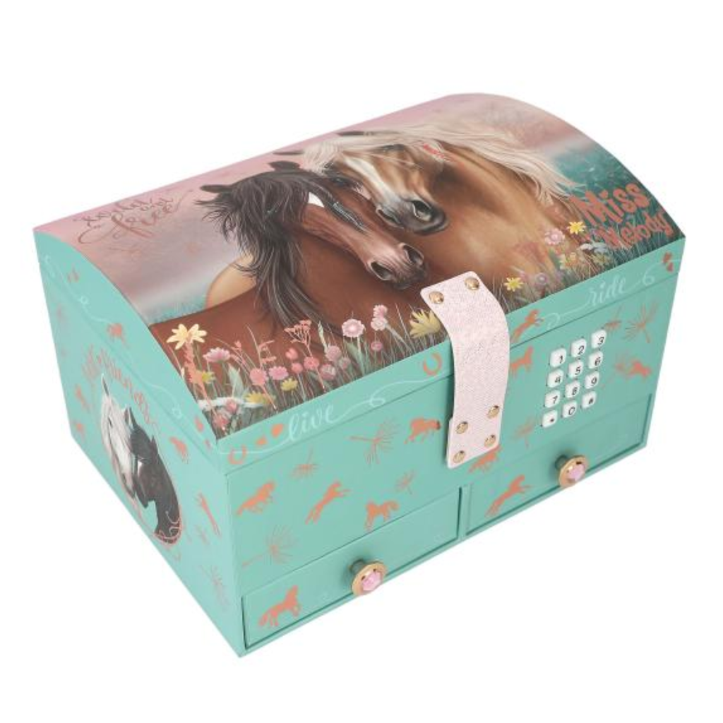Miss Melody Big Jewellery Box With Code And Sound