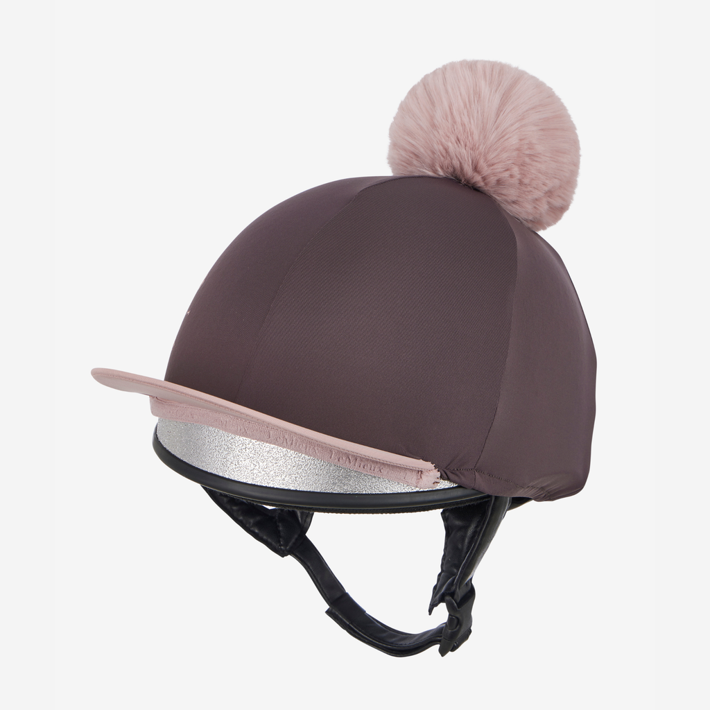 LeMieux Classique Pom Hat Silk - Cocoa