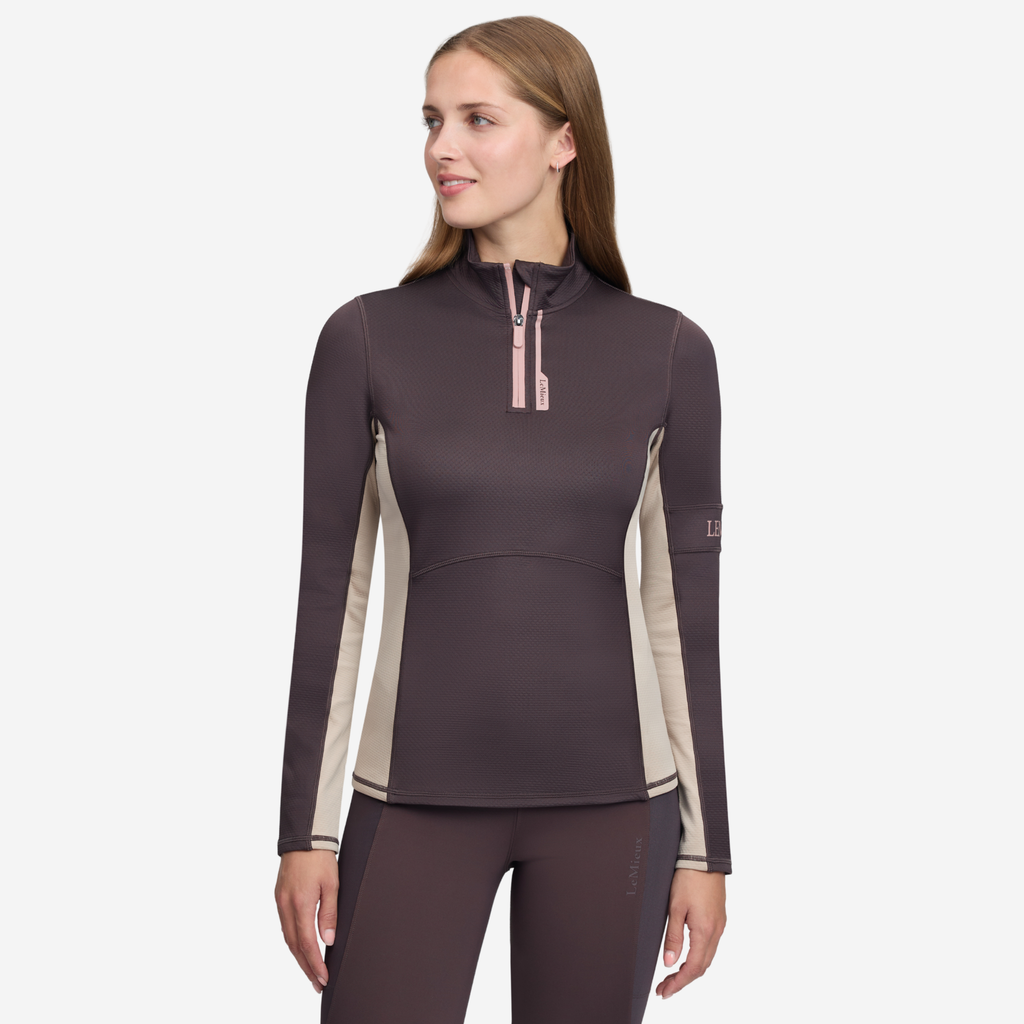 LeMieux Ladies Matilda Mid Layer - Cocoa