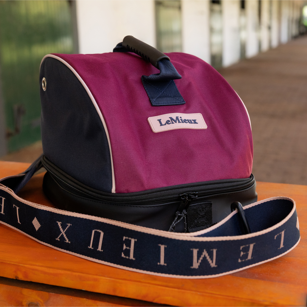 LeMieux Hat Bag - Blackberry