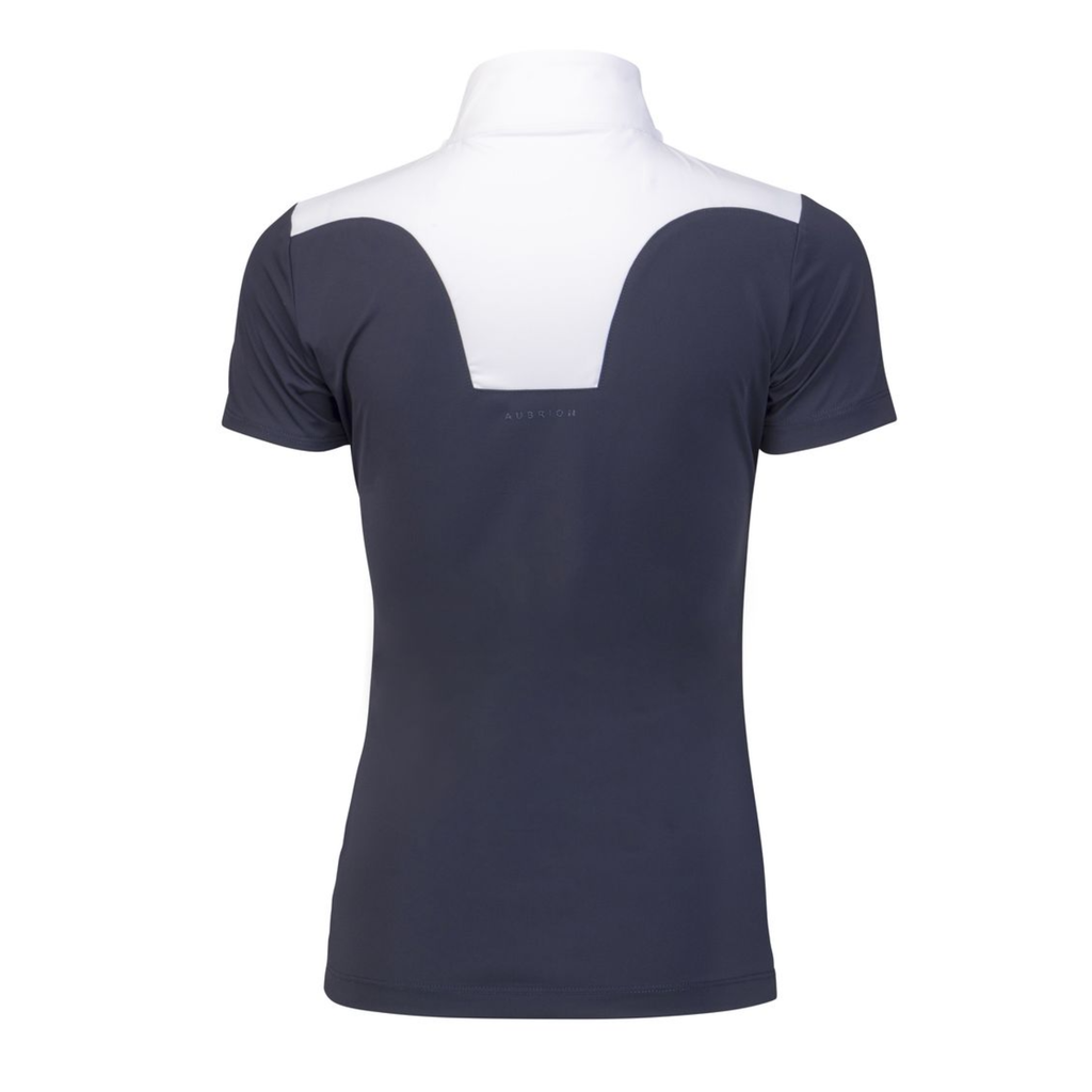 Aubrion Young Rider Optima MX Show Shirt - Navy