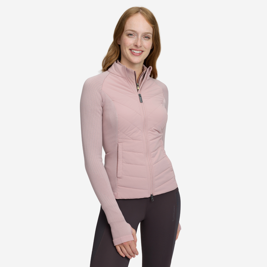 LeMieux Ladies Maddie Hybrid Jacket - Wild Rose