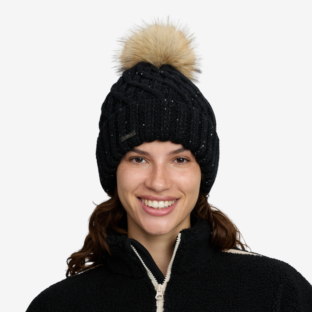 LeMieux Bernie Sequin Beanie - Black