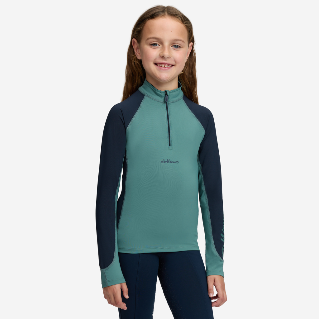 LeMieux Mini Base Layer - Navy/Aloe