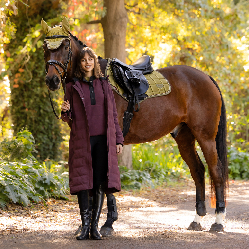 LeMieux Loire Classic Close Contact Square - Gooseberry