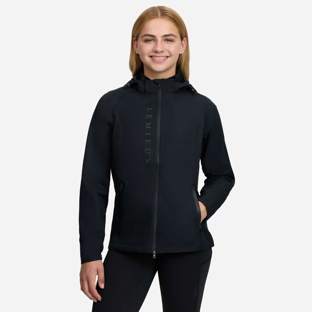 LeMieux Young Rider Tessa Waterproof Jacket - Black