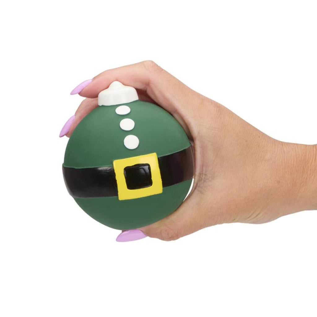 Petface Latex Elf Bauble Christmas Dog Toy