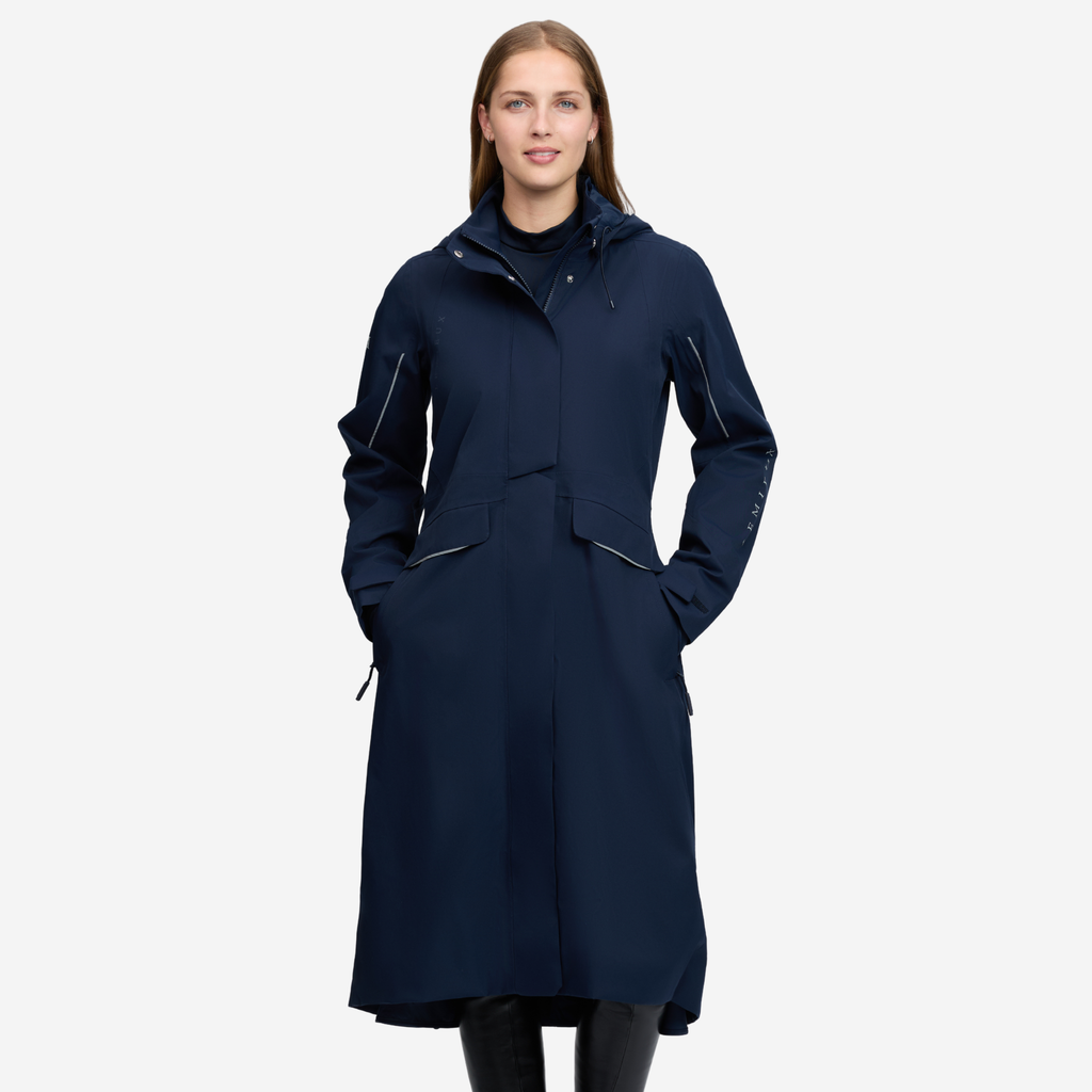 LeMieux Ladies Stormwear Performance Riding Coat - Navy