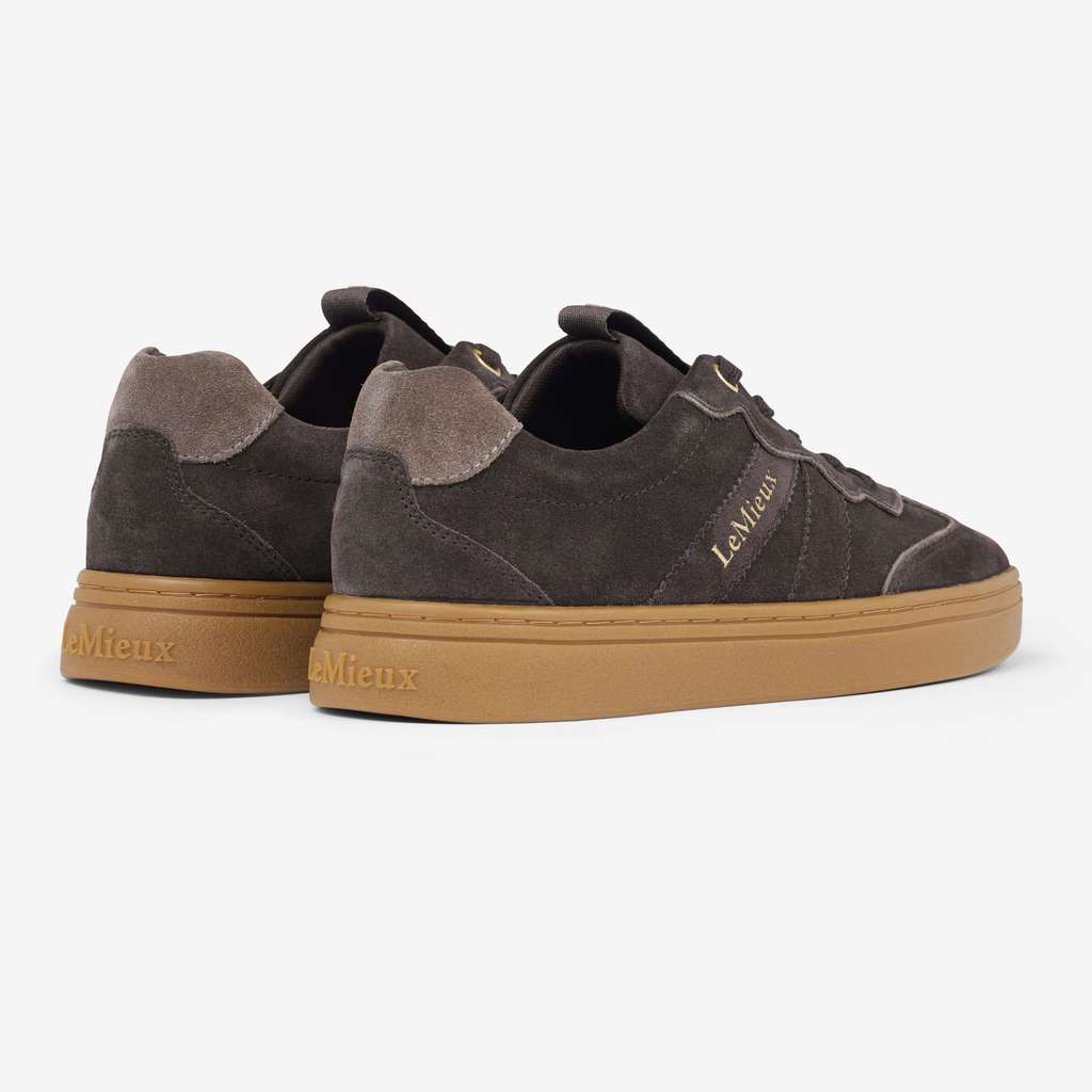 LeMieux Stockbridge Suede Trainer - Cocoa