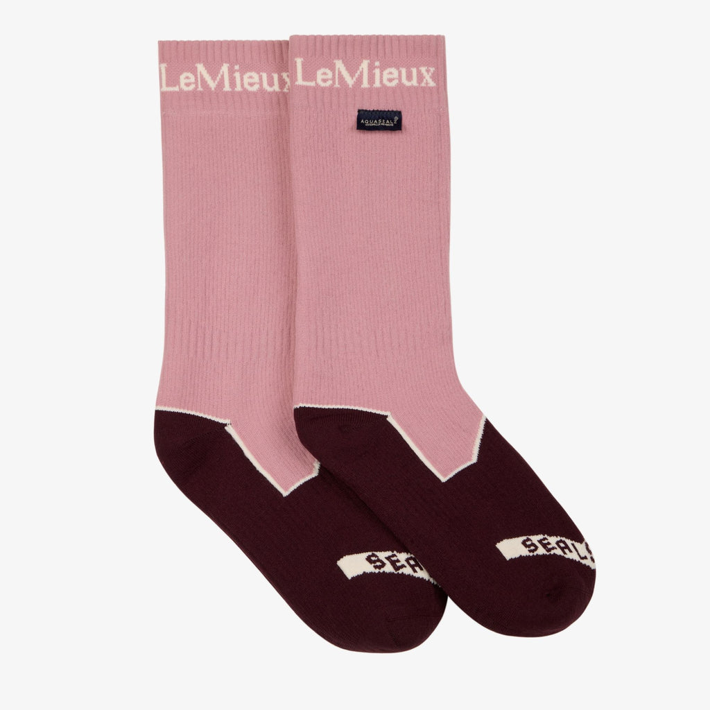 LeMieux x Sealskinz Waterproof Socks - Dusty Pink