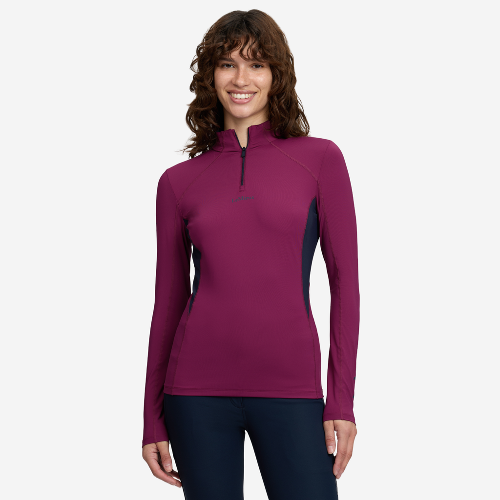 LeMieux Ladies Classique Base Layer - Blackberry
