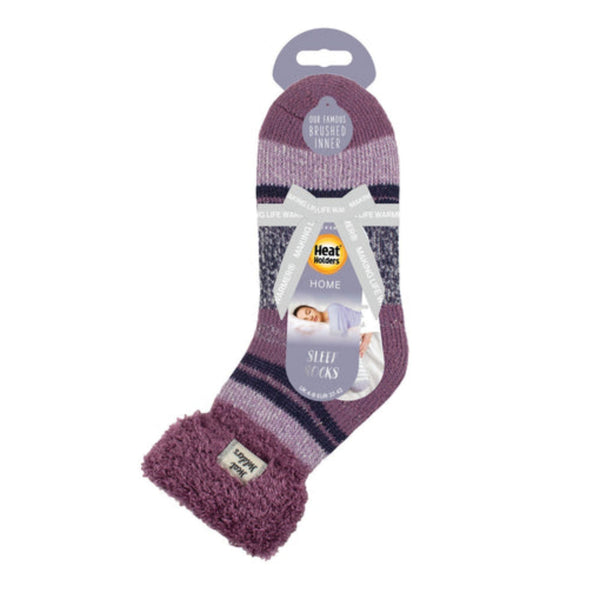 Heat Holders Ladies Halda Sleep Socks - Mulberry