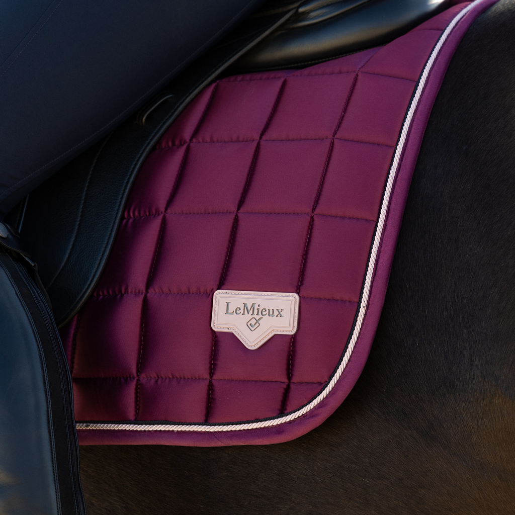 LeMieux Loire Classic Dressage Square - Blackberry