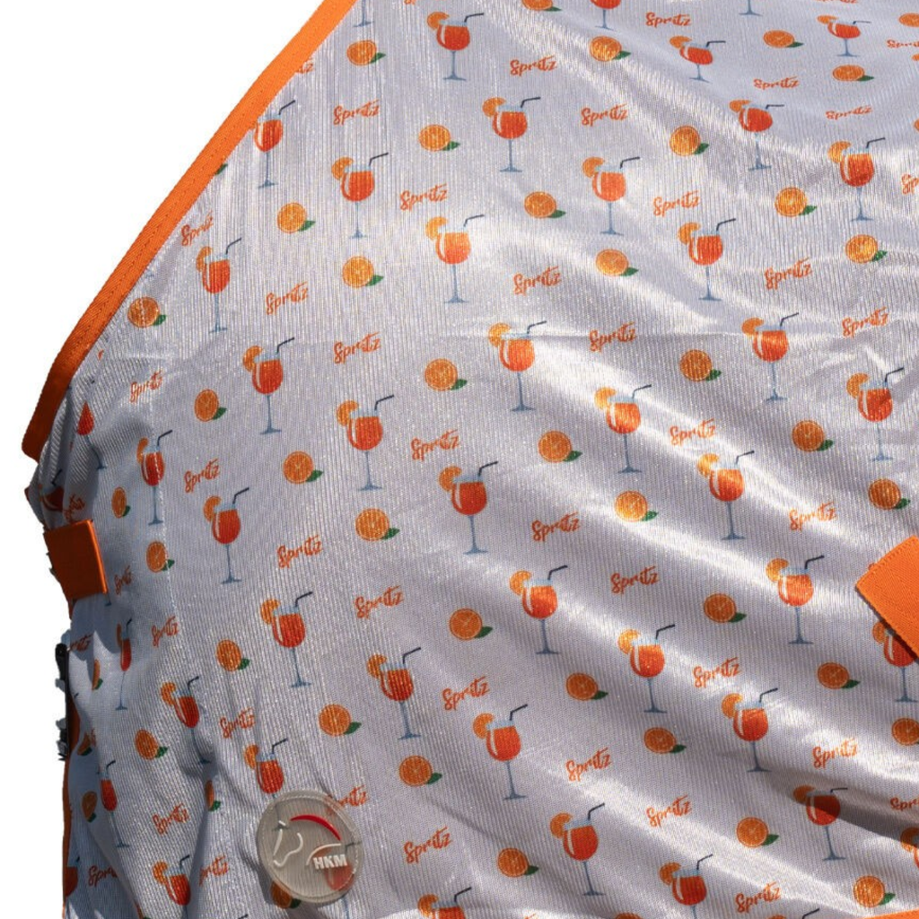 HKM Splash Fly Rug - Orange