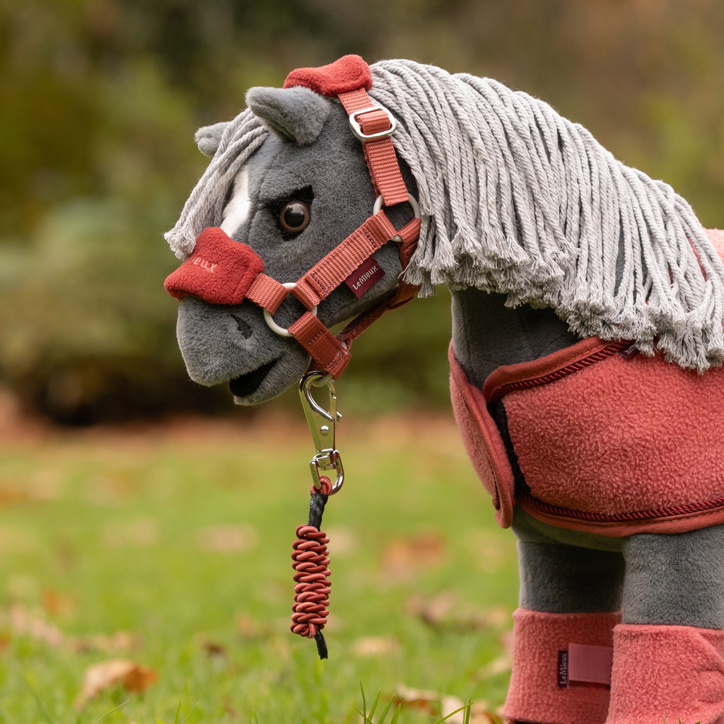LeMieux Toy Pony Vogue Headcollar & Leadrope - Spiced Earth