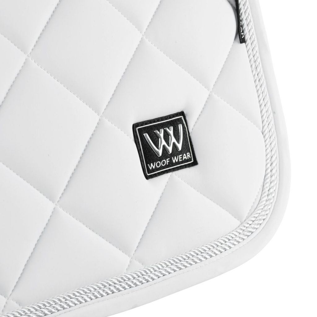 Woof Wear Vision Aura Close Contact Saddle Pad - White