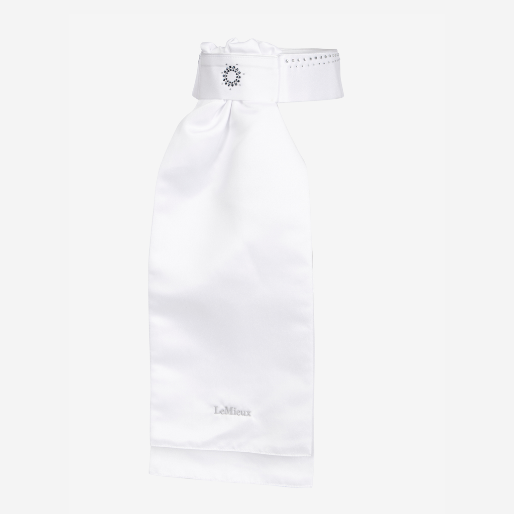 LeMieux Brilliance Stock - White/Navy