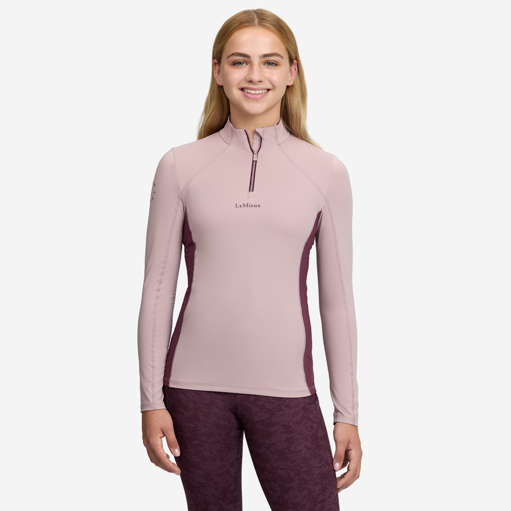 LeMieux Young Rider Classique Base Layer - Wild Rose