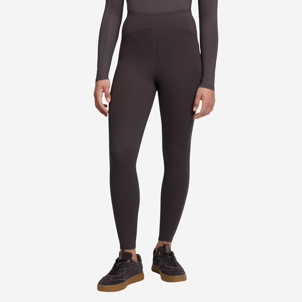 LeMieux Young Rider Nell Brushed Pull Ons - Cocoa