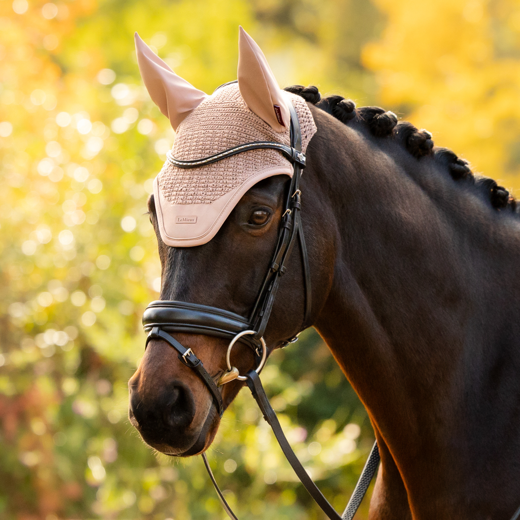 LeMieux Essence Fly Hood - Wild Rose