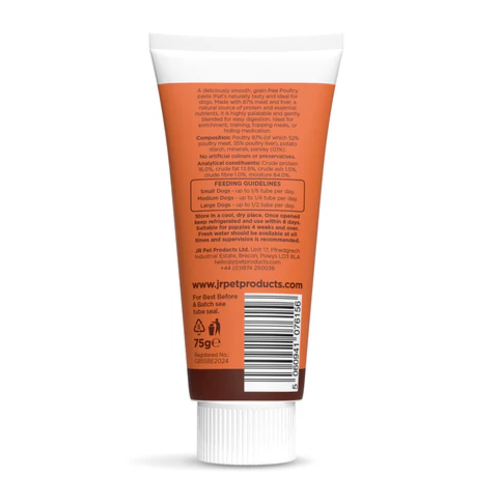 JR Pet Products Premium Poultry Paste - 75g
