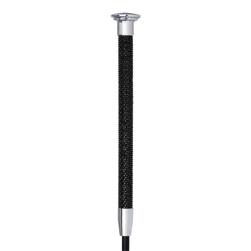 Woof Wear Glitz Dressage Whip - Black