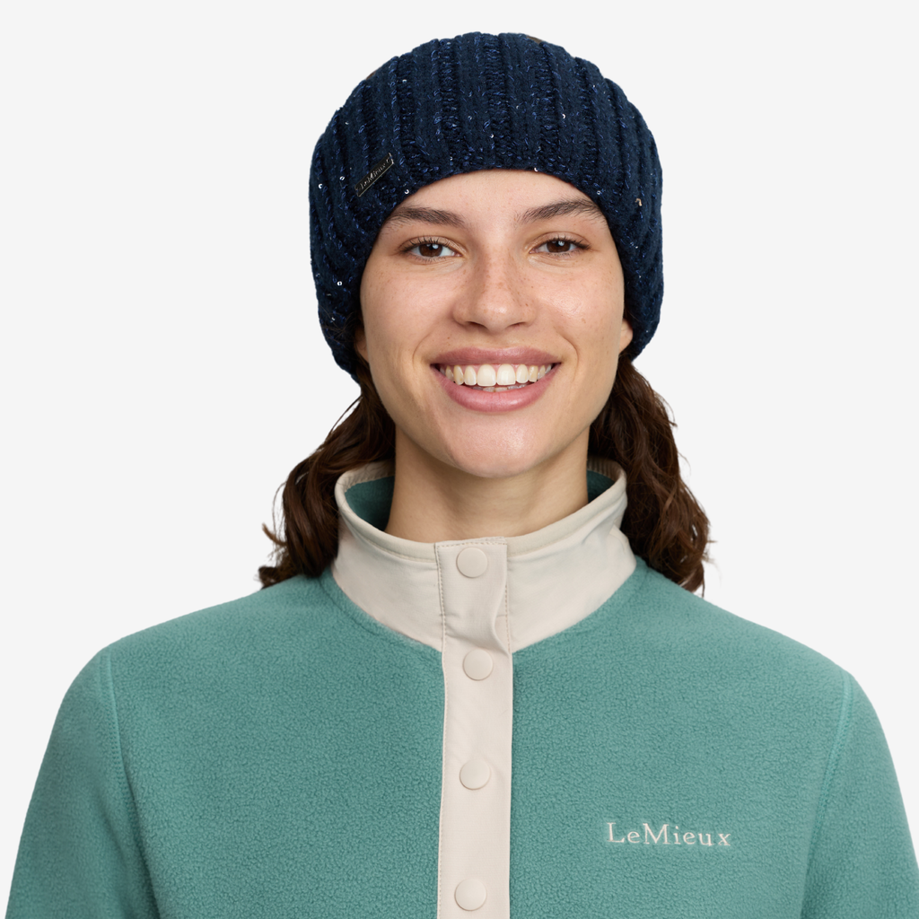 LeMieux Bernie Sequin Headband - Navy