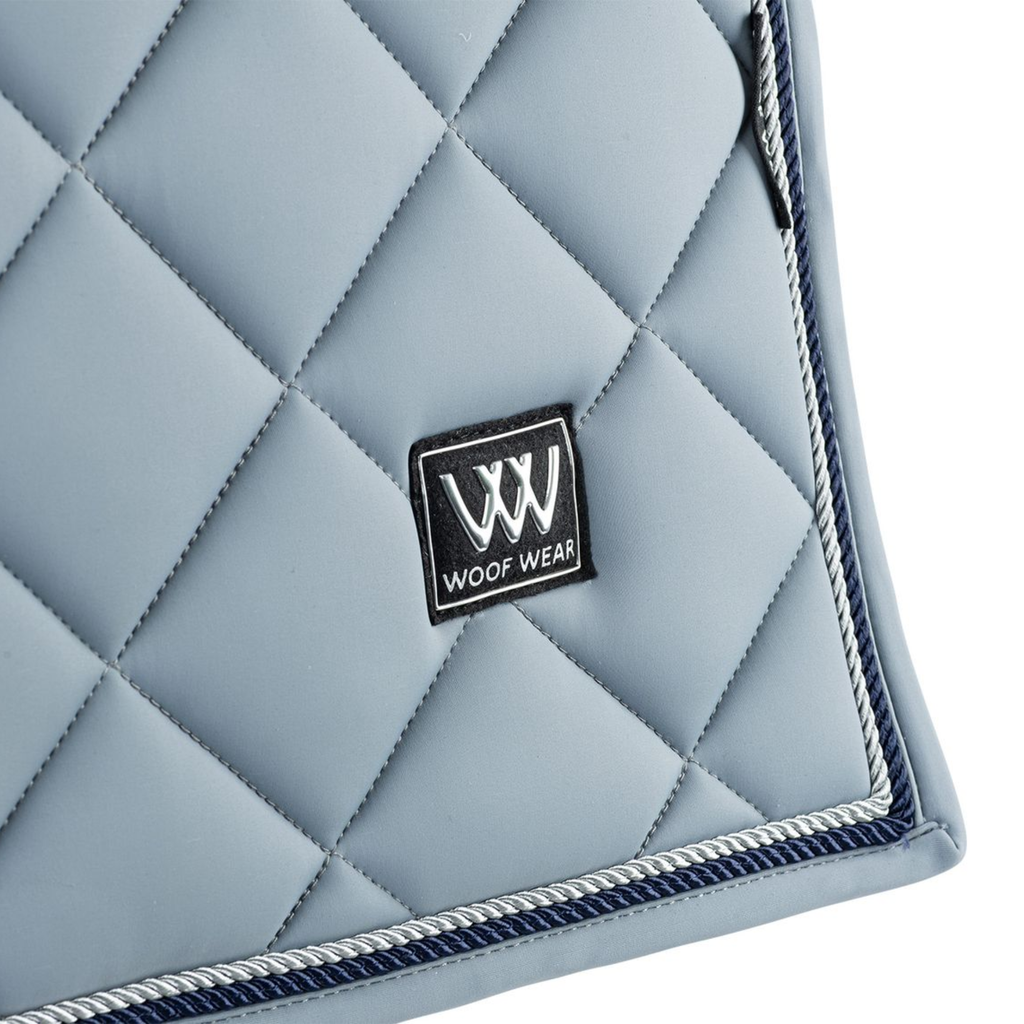 Woof Wear Vision Aura Dressage Saddle Pad - Steel Blue