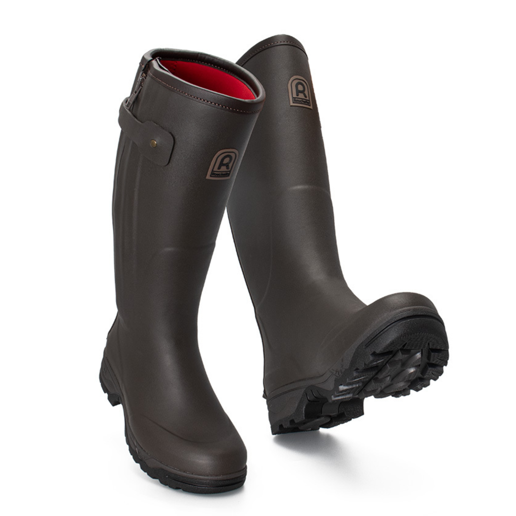 Rouchette Veneur Neo Zip Boot - Brown