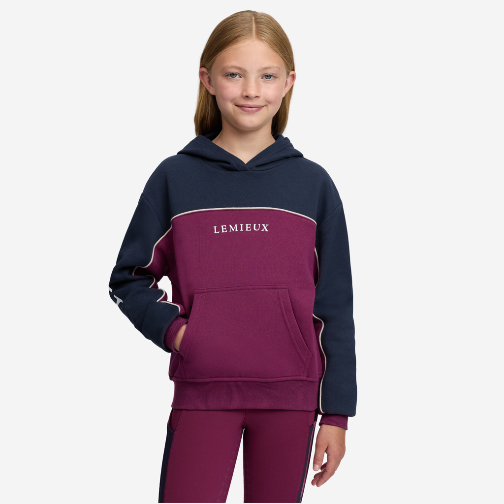 LeMieux Young Rider Sadie Hoodie - Blackberry