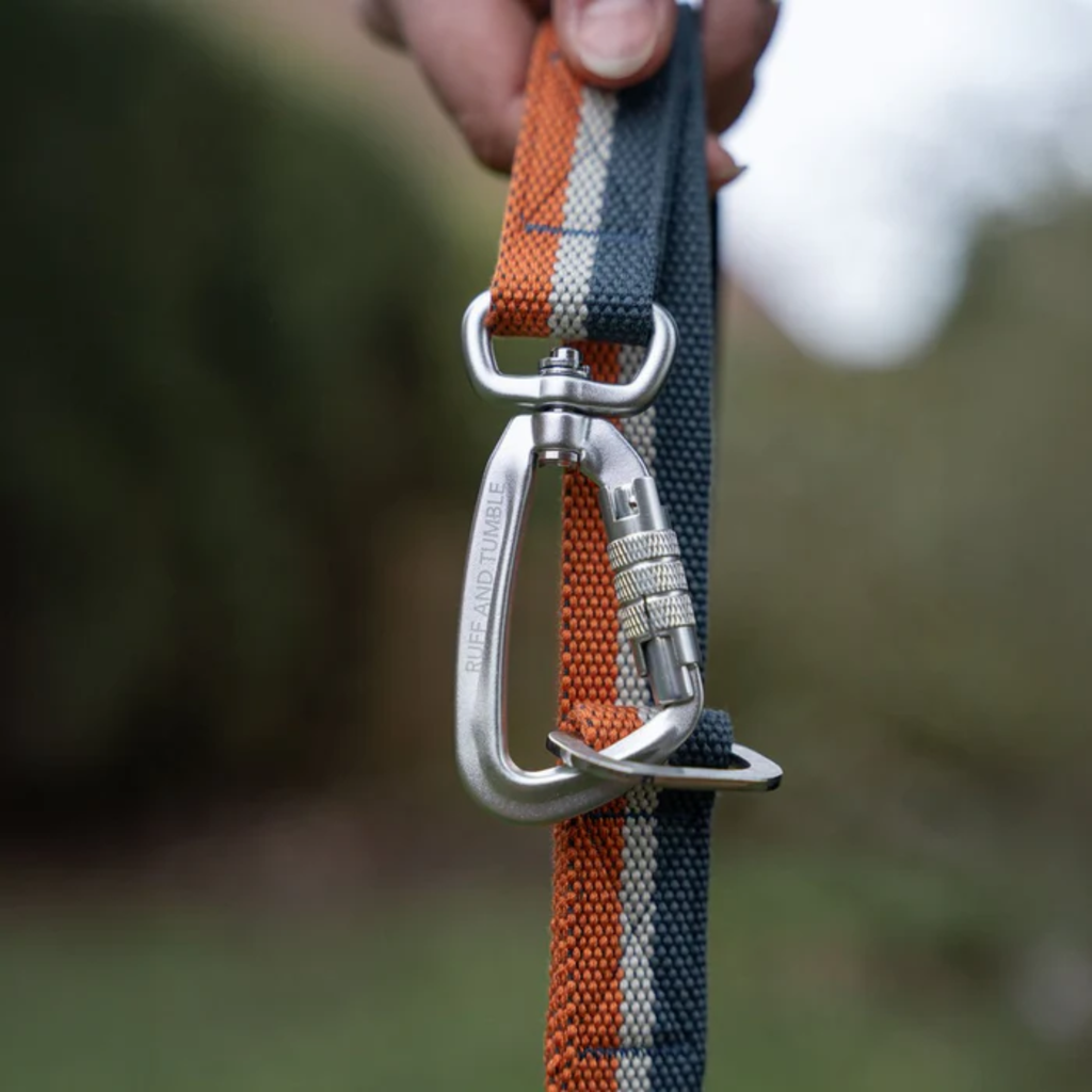 Ruff & Tumble All-Terrain Lead - Navy/Amber