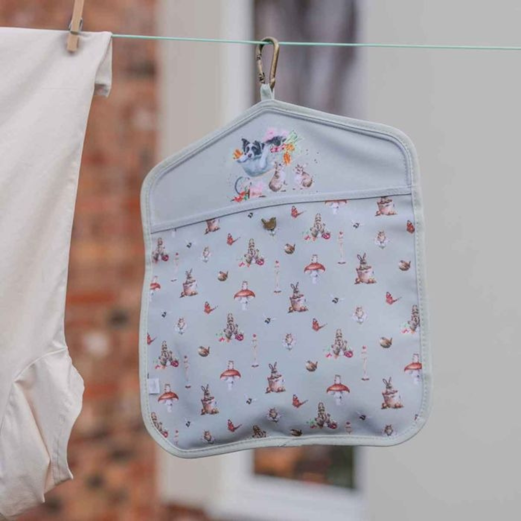 Wrendale Peg Bag - Garden Friends