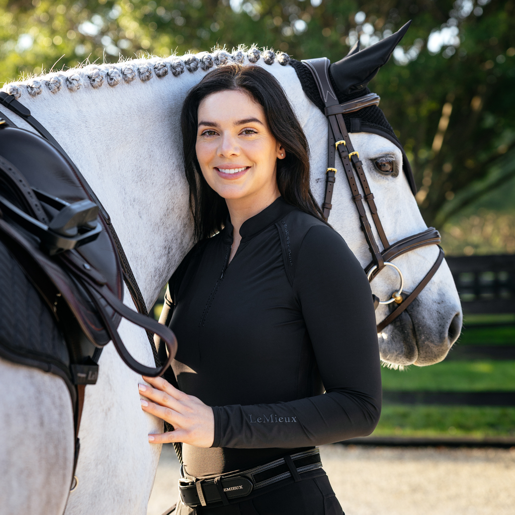 LeMieux Ladies Brilliance Heyden Lightweight Base Layer - Black
